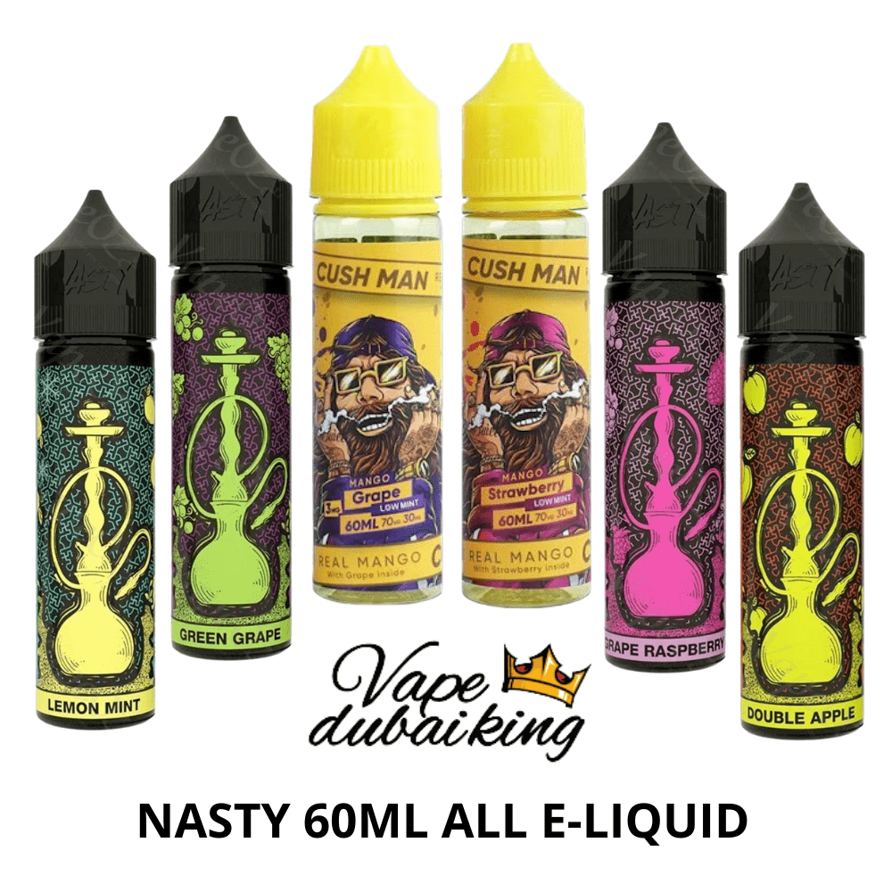 60ml E Liquids Now Available In Vapedubaiking UAE