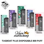 Tugboat Plus Disposable Pod System-1pc Pack-800 Puffs