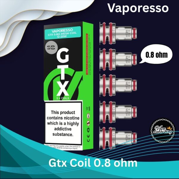 Vaporesso GTX Replacement Coils 0.8 ohm