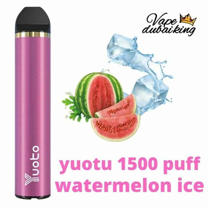 yuoto 1500 puff watermelon ice