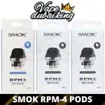 SMOK RPM 4 Empty Pod Cartridge 3pcs
