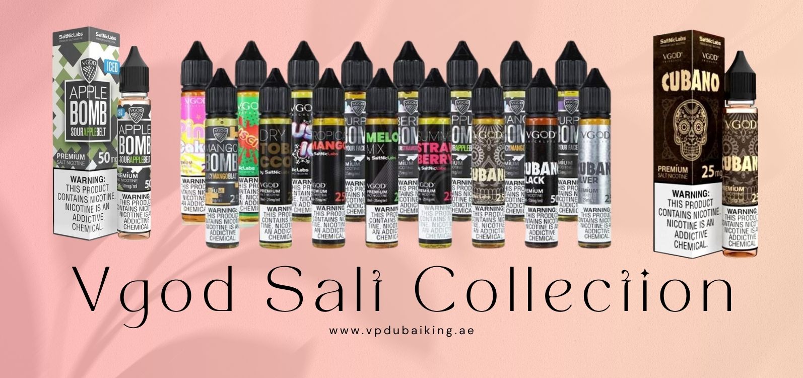 VGOD SALTNIC E-LIQUID 25MG & 50MG