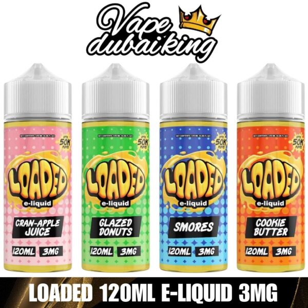 Loaded 120ml E-Liquid in Dubai