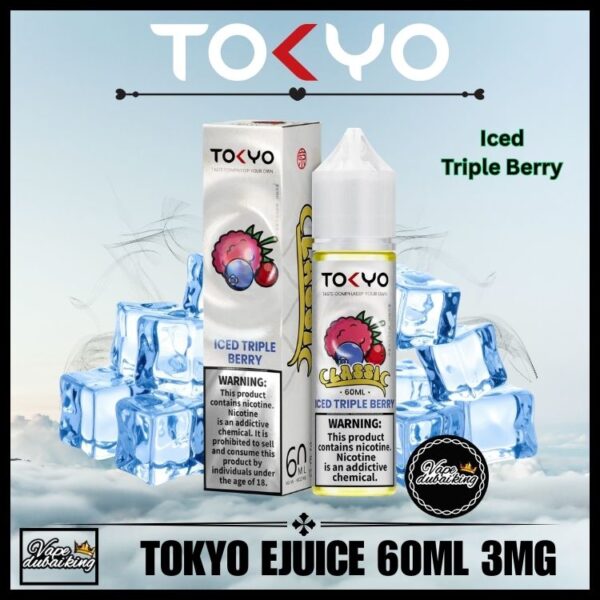 Tokyo E-Liquid 60ML Iced Triple Berry