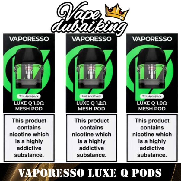 Vaporesso Luxe Q Replacement Pods in Dubai