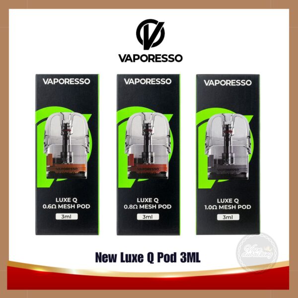 Vaporsso Luxe Q Replacement Pods all ohm