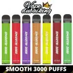 SMOOTH DISPOSABLE 3000 PUFFS 20MG