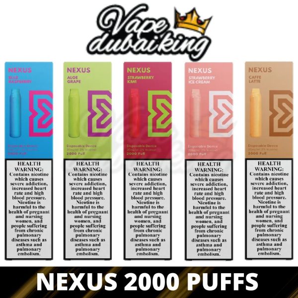 NEXUS DISPOSABLE 2000 PUFFS BY PODSALT