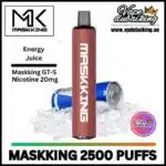 MASKKING GTS 2500 PUFFS Energy Juice