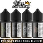 Pod Saltnic British Made E-juice Pod Salt Core 20Mg