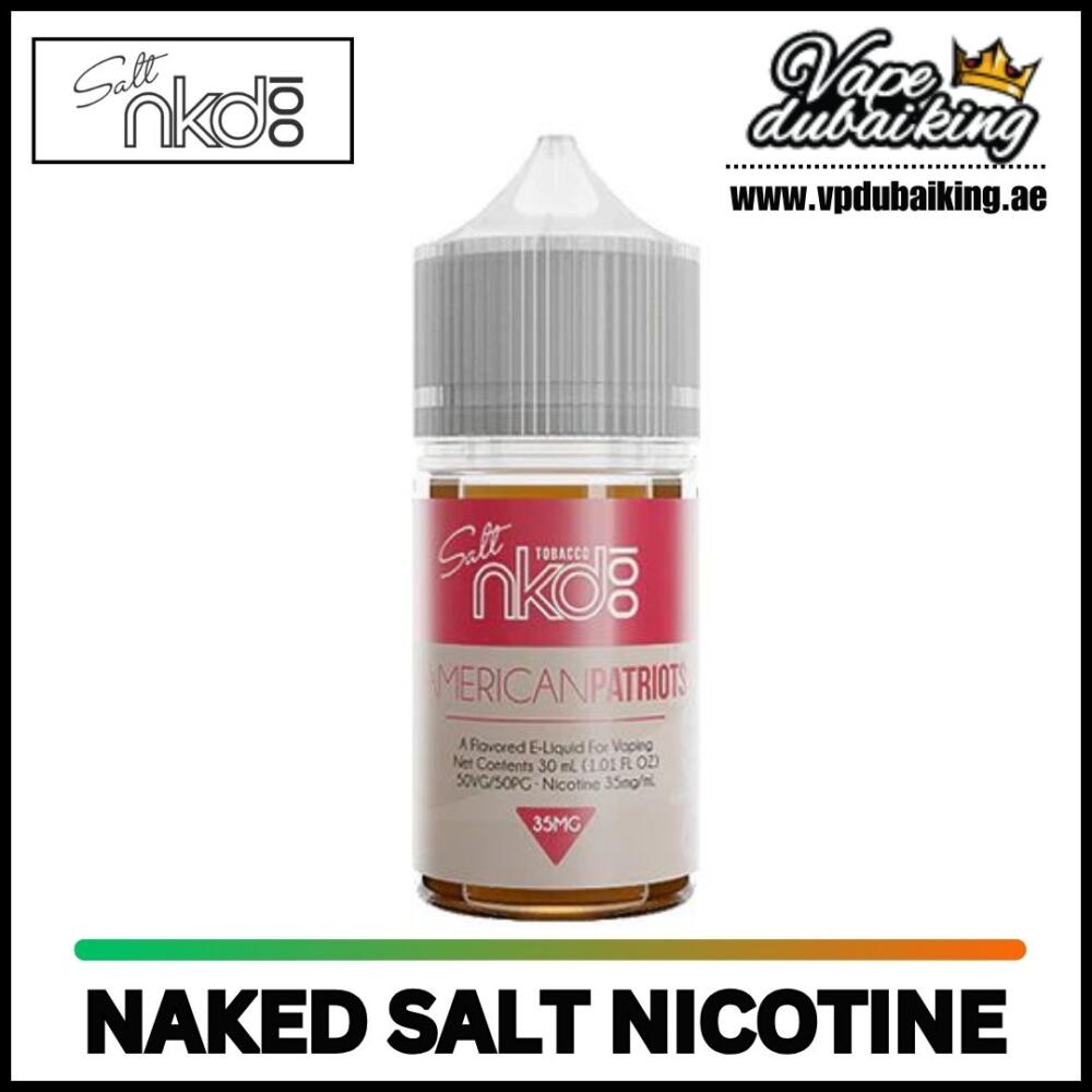 Naked Salt Nicotine american patroit