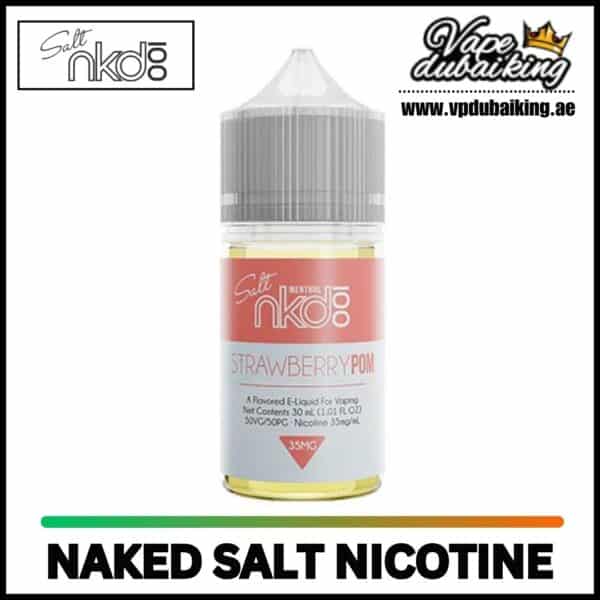 Naked Salt Nicotine strawberry pom