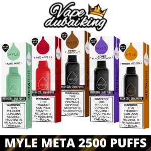 Meta Bar 2500 Puffs Myle Disposable - Vape Dubai King