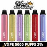 VXPE 5000 PUFFS DISPOSABLE VAPE DUBAI