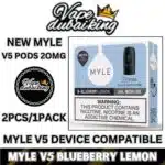 Myle V5 Pods Blueberry Lemon