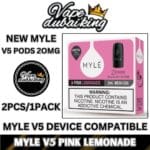 Myle V5 Pods Pink Lemonade