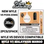 Myle V5 Pods Malasian Mango