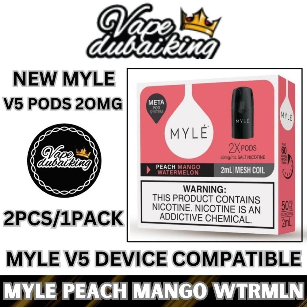 Myle V5 Pods Peach Mango Watermelon