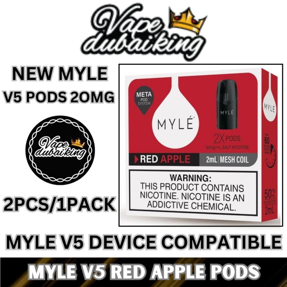 Myle V5 Pods Red Apple