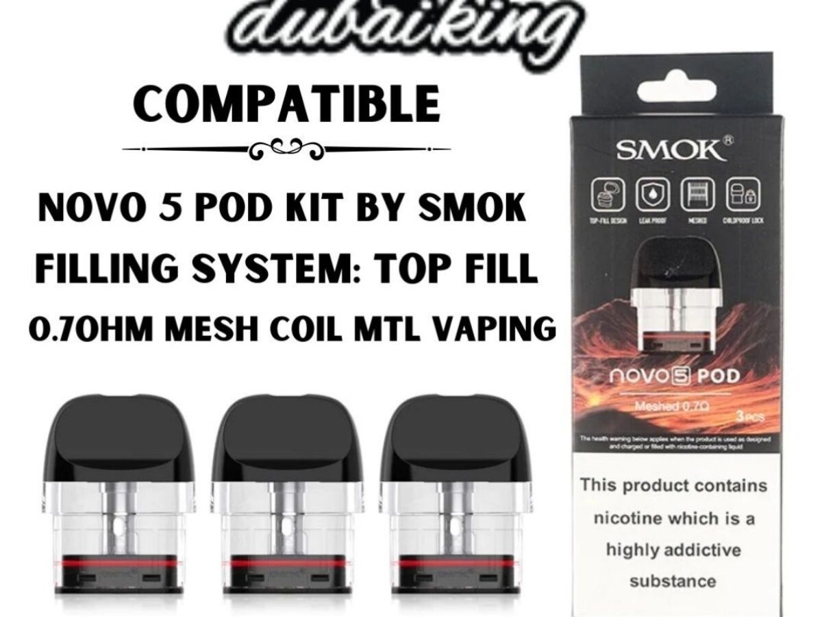 SMOK NOVO 5 REPLACEMENT PODS - Cloud City Vapes