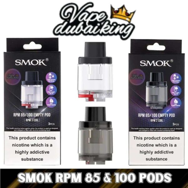 Smok RPM 85 Pods RPM 100 Empty Pods
