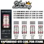 Vaporesso GTi Coils for iTank
