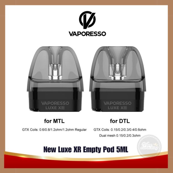Vaporesso Luxe XR Pod Cartridge MTL DTL