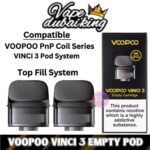 VooPoo Vinci 3 Replacement Pods 2pcPack