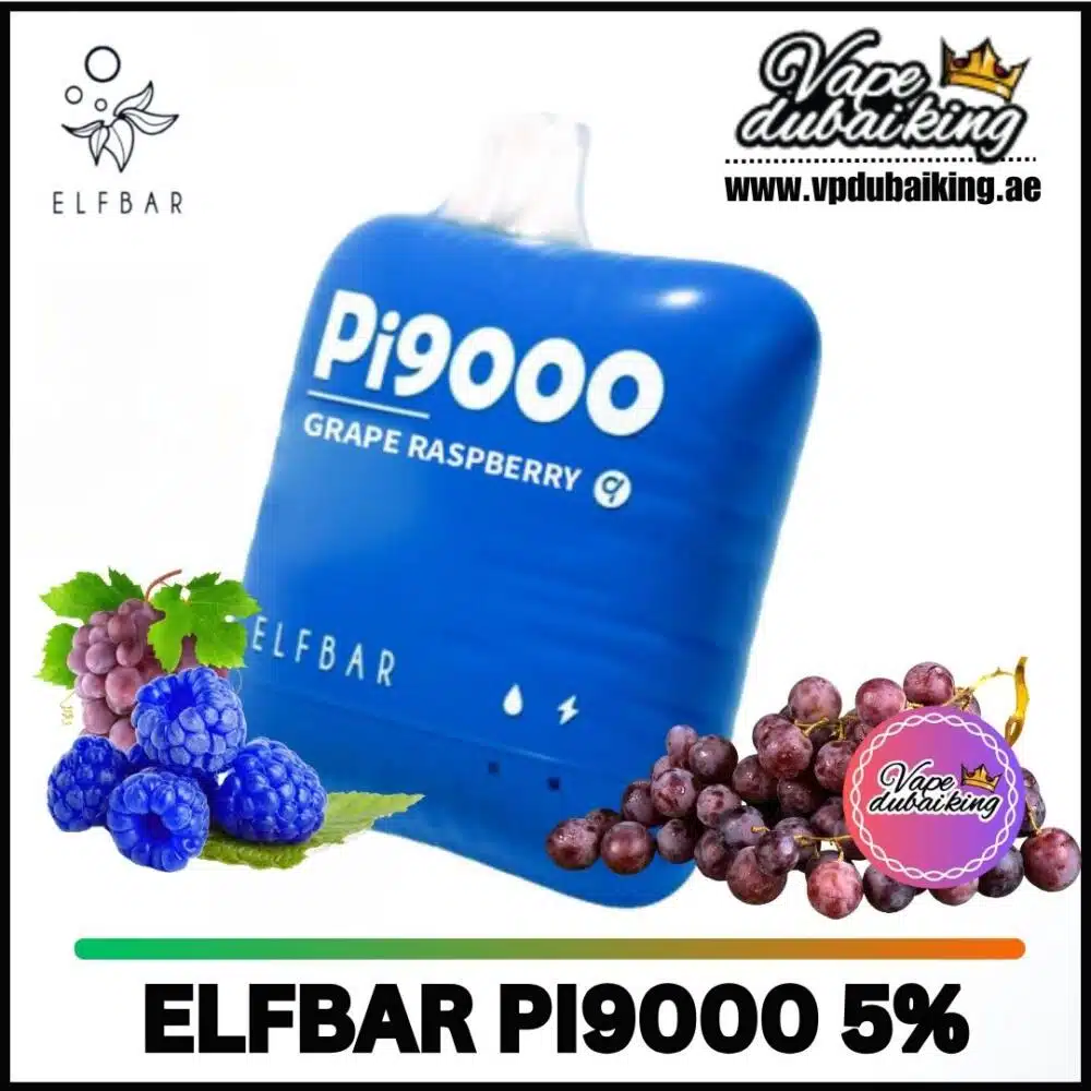 Elf Bar Pi9000 Puffs Blue Raspberry
