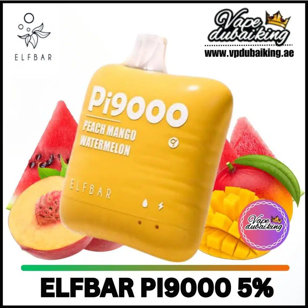 Elf Bar Pi9000 Puffs Peach Mango Watermelon