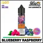 Isgo 60ML E-Liquid Blueberry Raspberry 3mg