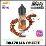 Isgo 60ML E-Liquid Brazilian Coffee 3mg