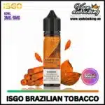 Isgo 60ML E-Liquid Brazilian Tobacco 3mg