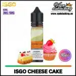 Isgo 60ML E-Liquid Cheese Cake 3mg