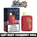 Lost Mary Disposable 5000 Puffs Cranberry Soda