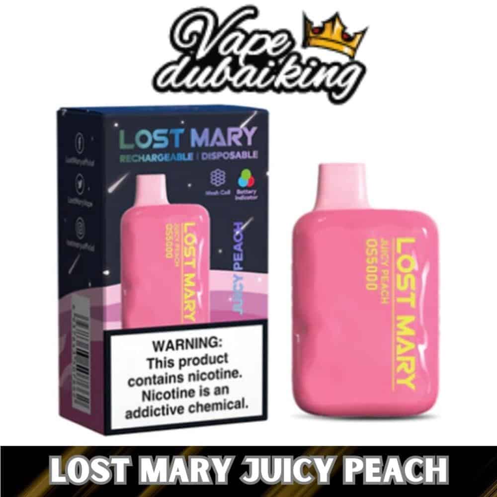 Lost Mary Disposable 5000 Puffs Juicy Peach