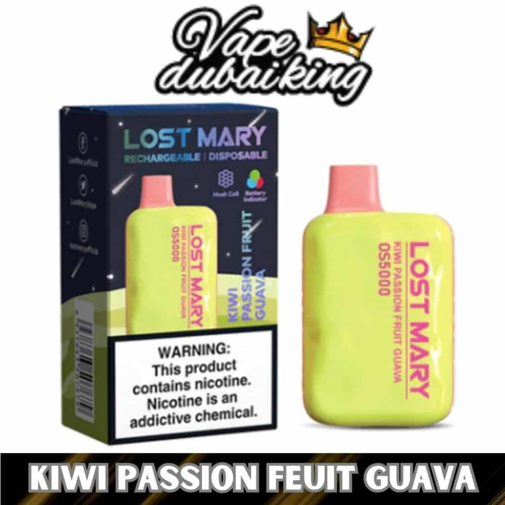 Lost Mary Disposable 5000 Puffs Kiwi Passion Fruit Guava