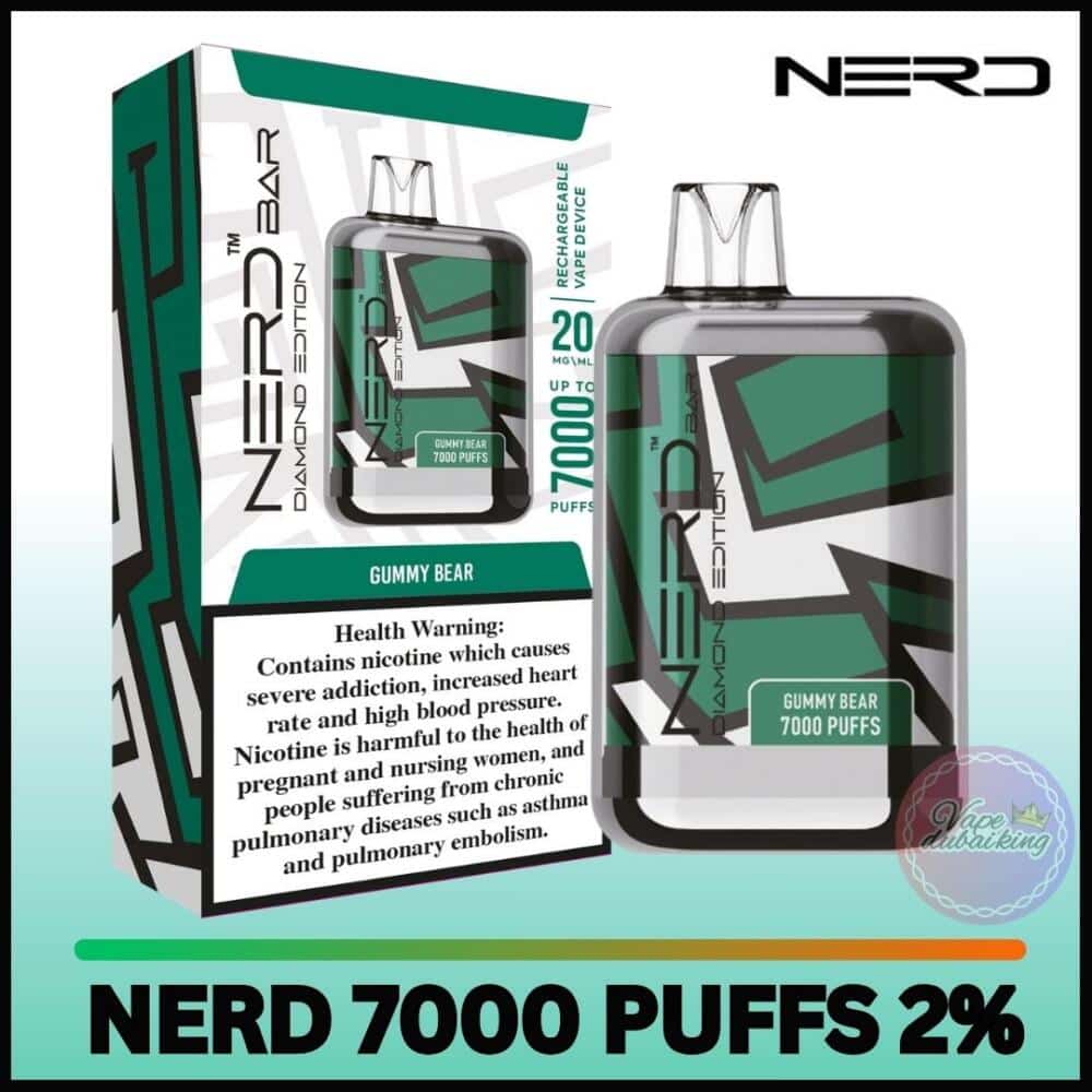 Nerd Diamond 7000 Puffs Gummy Bear