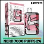 Nerd Diamond 7000 Puffs Mr pink