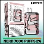 Nerd Diamond 7000 Puffs Strawberry Milk Shake