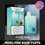 Nerd Fire 8000 Puffs Double Apple