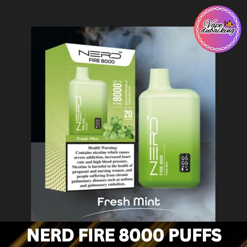 Nerd Fire 8000 Puffs 