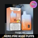 Nerd Fire 8000 Puffs Mango Ice