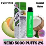 Nerd Square 5000 Puffs Coconut Melon