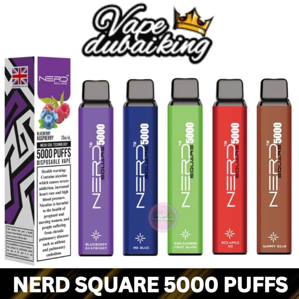 Nerd Fire 8000 Puffs Disposable Vape 2% - Vape Dubai King