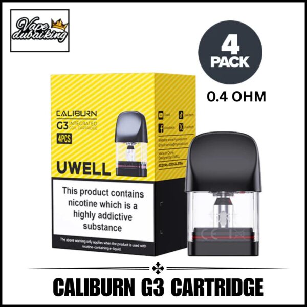 Uwell Caliburn G3 Pod Cartridge 4 PcPack