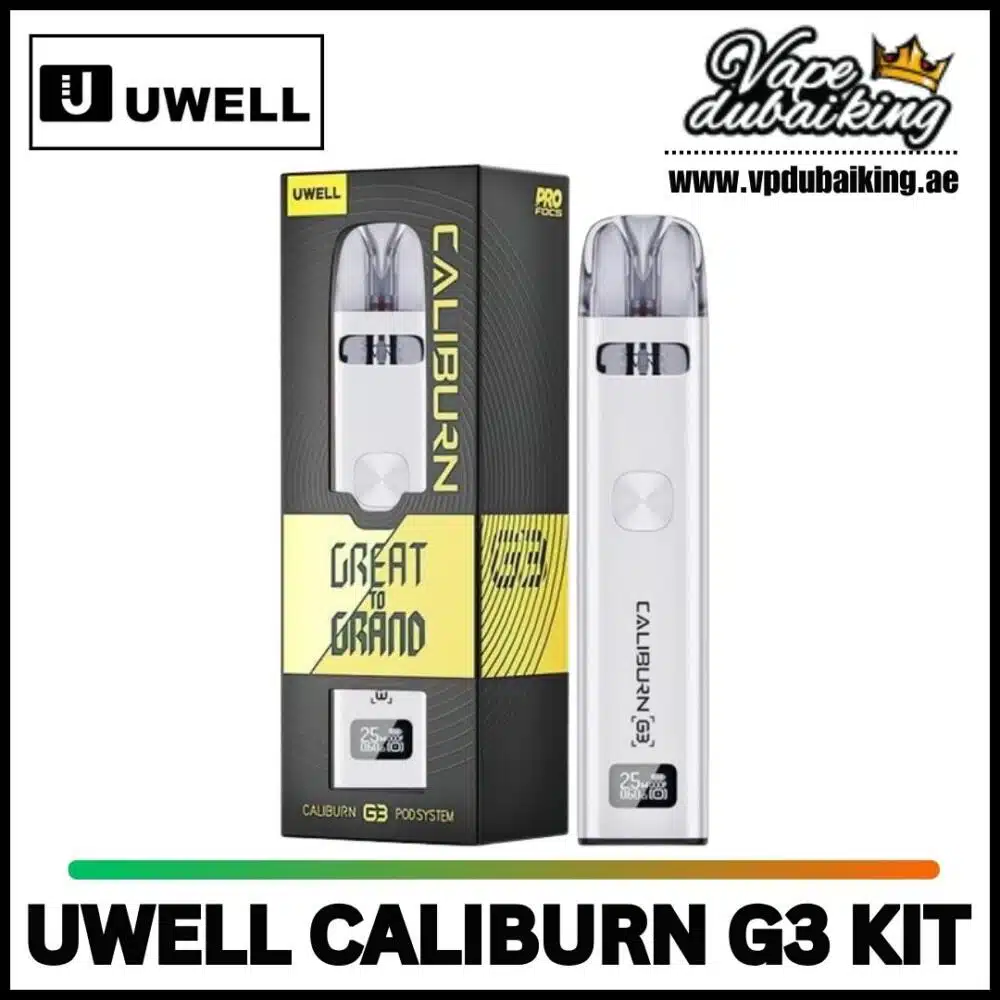 Uwell Caliburn G3 Vape Kit Silver