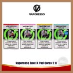 Vaporesso Luxe X Pod Corex 2.0 all ohm