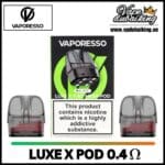Vaporesso Luxe X pod cartridge 0.4 ohm