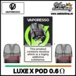 Vaporesso Luxe X pod cartridge 0.6 ohm